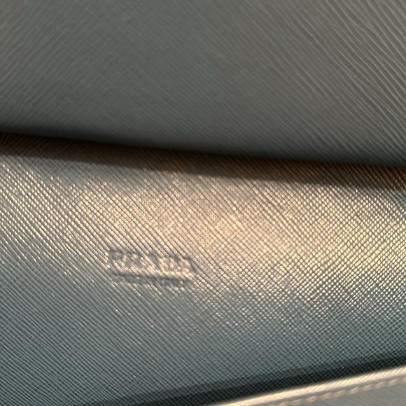 Prada Organizer - Saffiano Leather Round Zipper Long Wallet - Picture 6 of 14